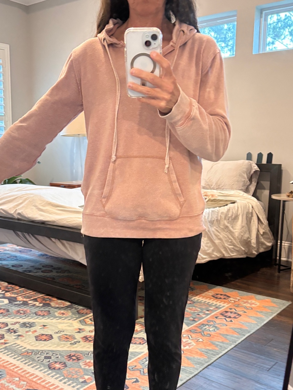 Vintage Havana Dusty Rose Pullover Hoodie